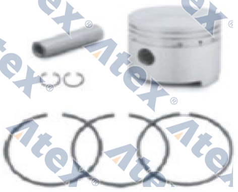 585-68315 (Std.) 411 141 623 2, 5000816053 Piston & Ring Ø75mm